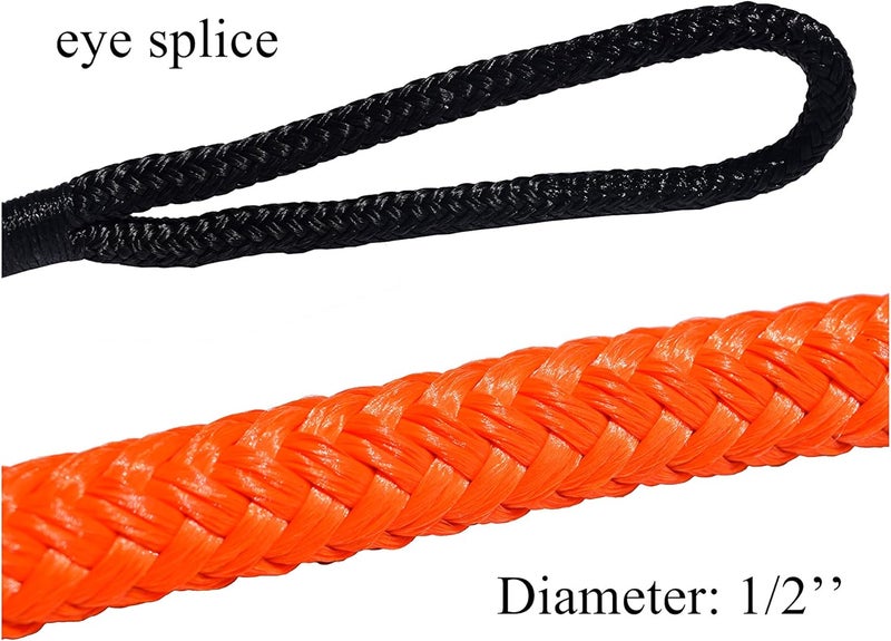 QIQU Kinetic Recovery & Tow Rope - Heavy Duty Vehicle Tow Strap - Image 4