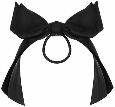 TRIXES أربطة شعر ساتان TRIXES 6 × مرنة بألوان متعددة لمدرسة أو حفلة - Image 3