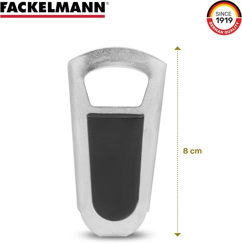 FACKELMANN Bottle Opener, Metal, Silver - Image 2