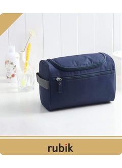 Toiletry Waterproof Men & Women Hanging Bag Nylon Travel Organizer Cosmetic Bag Necessaries Case Wash Toiletry Bag - Navy Blue - pzsku/Z0187AA158FEBB558F913Z/45/_/1684921265/5c12135e-b4a2-41c9-807e-fd6d591e2961