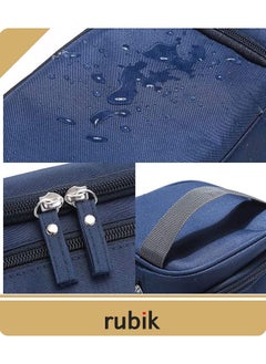 Toiletry Waterproof Men & Women Hanging Bag Nylon Travel Organizer Cosmetic Bag Necessaries Case Wash Toiletry Bag - Navy Blue - pzsku/Z0187AA158FEBB558F913Z/45/_/1684921266/a7d7dd2d-5c36-482c-bc13-72c8dab56f24