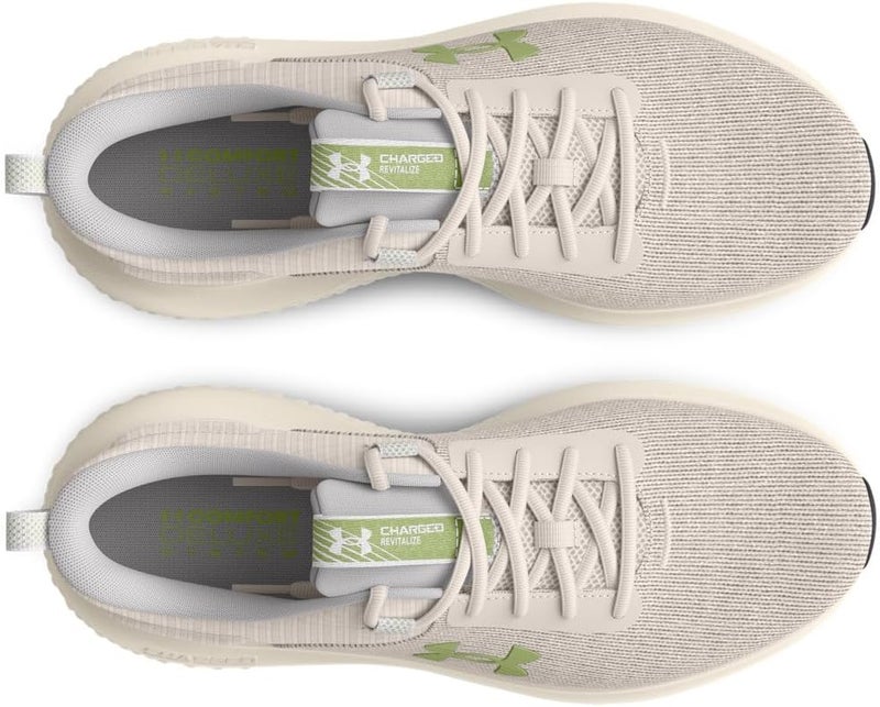 Under Armour Women's Charged Revitalize Running Shoes - Gray Matter/Summit White/Retro Green - Image 4