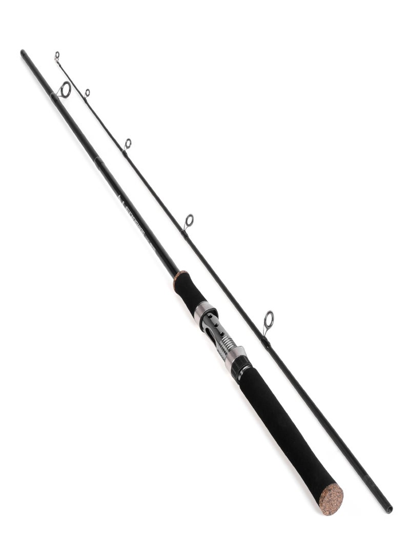 LEO 1.8M Portable Lightweight Fiberglass Fishing Rod 2 Sections Spinning Lure Rod Pole Fishing Tackle - Image 1