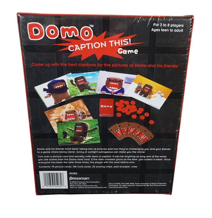 Pressman Domo Caption This Game - Image 2