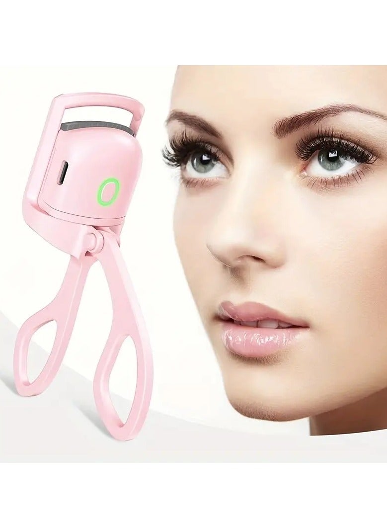 أوريتي الوردي الكهربائي تجعيد الرموش الشحن نموذج التدفئة السريعة المحمولة تشكيل دائم تجعيد الرموش مقطع - Image 1