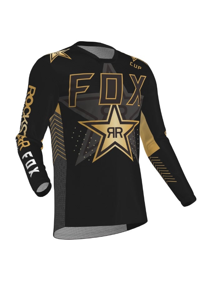 Fox Men's Outdoor Cycling Suit Off-road Road Mountain Bike Cycling Suit - Image 1