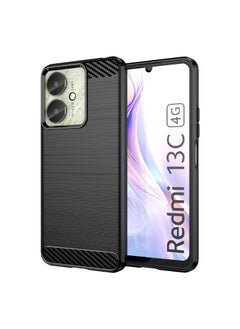 URBBKING Shockproof Protection Phone Case for Redmi 13C 4G/Redmi 13C 5G/Poco M6 5G/Poco C65 4G Black  - Image 1