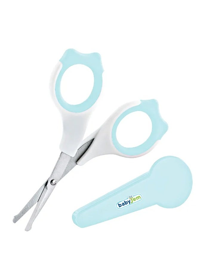 بيبي جيم BABYJEM Baby Nail Scissors Set - Blue (0 Months+) (520BL) 