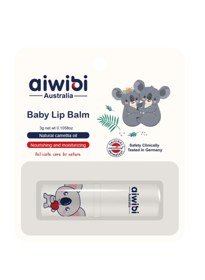 aiwibi Baby lip balm with natural camellia nourishing and moisturizing - Image 1
