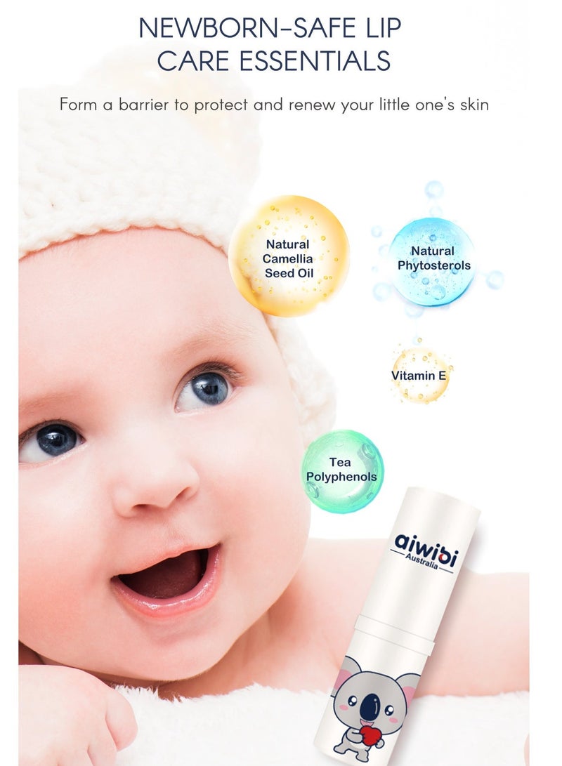 أيويبي مرطب شفاه للأطفال برائحة الكاميليا الطبيعية - Image 3