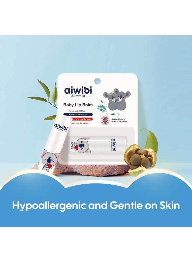 أيويبي مرطب شفاه للأطفال برائحة الكاميليا الطبيعية - Image 5