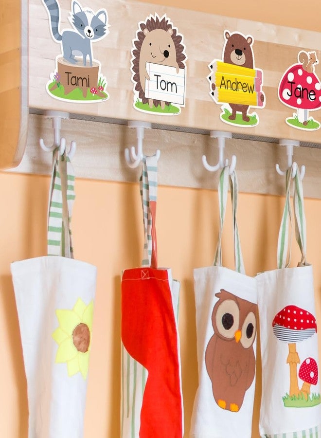 كريتيف تيتشنغ بريس مجموعة CTP Woodland Friends 6" Designer Cut-Outs، ديكور لوحة الإعلانات، مجموعة من 36 قطعة، 6 بوصات لكل قطعة (Creative Teaching Press 6099) - Image 5