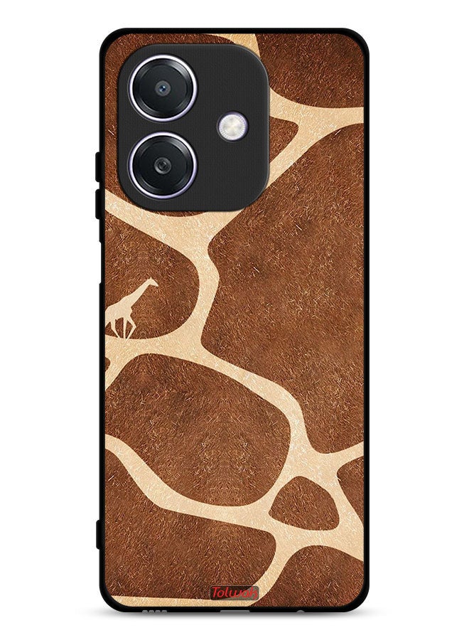 Tolwak Oppo A3 5G Protective Case Cover Giraffe Skin - Image 1