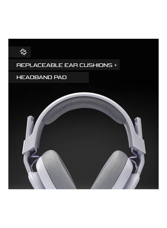 ASTRO A10 Ozone Grey PC Gaming Headset - Image 3