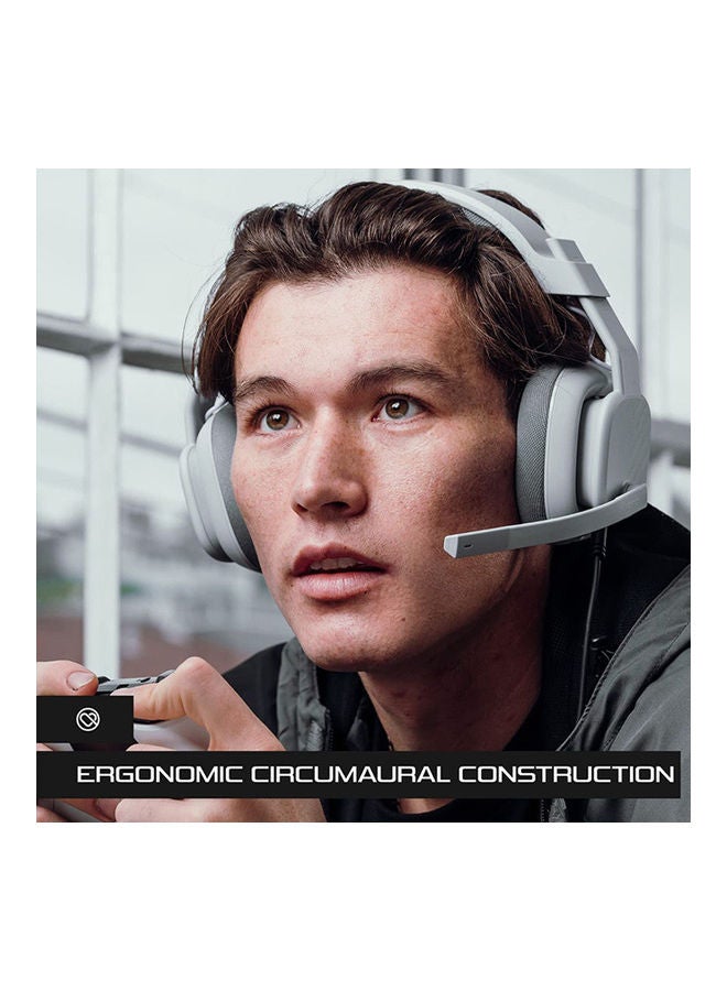 ASTRO A10 Ozone Grey PC Gaming Headset - Image 4