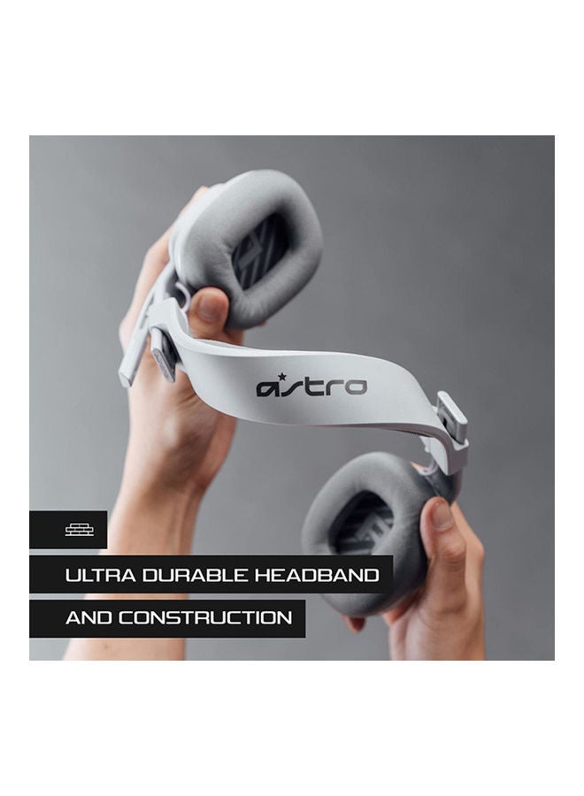 ASTRO A10 Ozone Grey PC Gaming Headset - Image 5