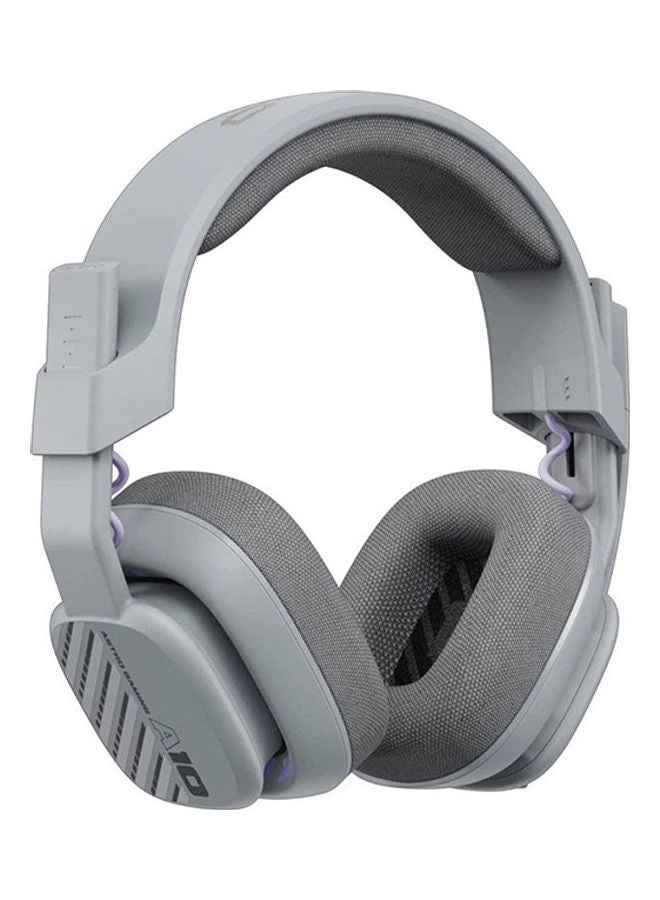 ASTRO A10 Ozone Grey PC Gaming Headset - Image 1