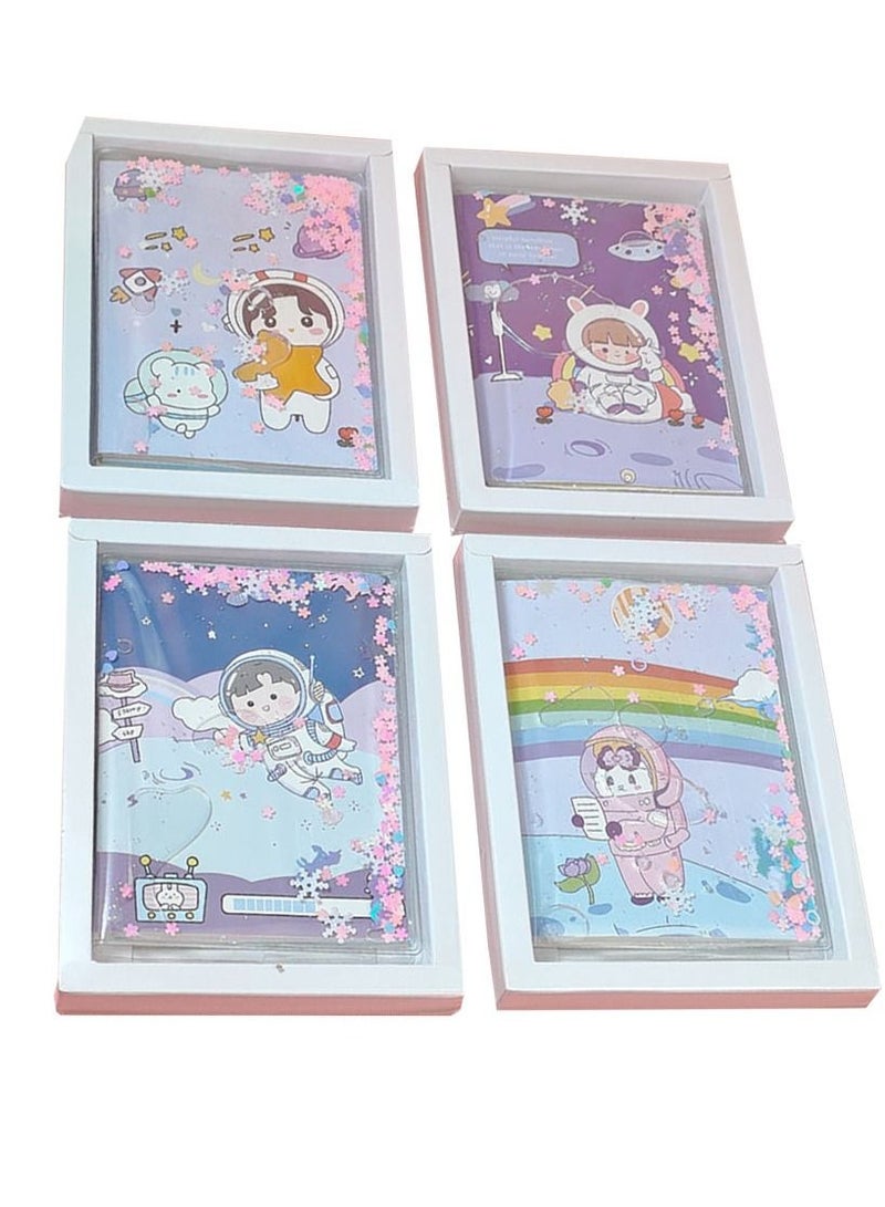 Daigiit 4 Piece Little Astronaut Notebook - Image 2