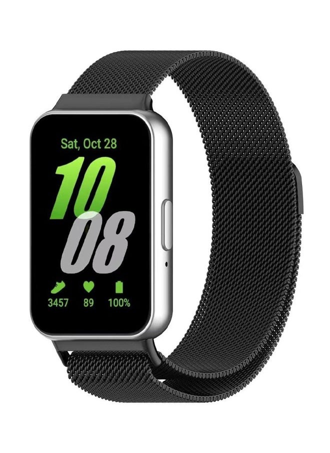 Generic - Suitable for Samsung Fit 3 Magnetic Milanese Band Adjustable Strap - Image 1