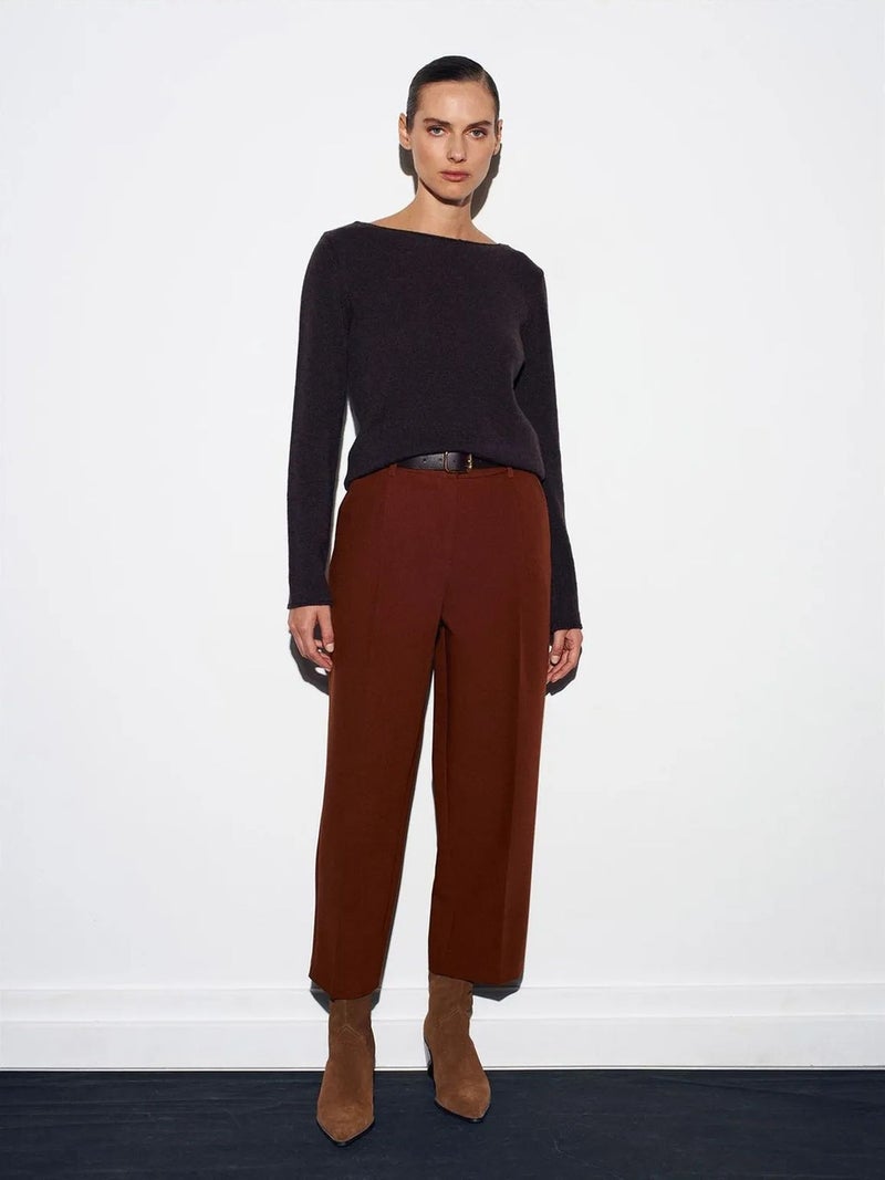 DILVIN Women's Tailored Straight-leg Trousers - Image 1