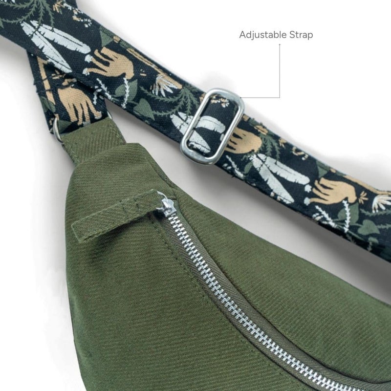 Ecoright Waist Bag for Women, Fanny Pack for Women & Men, Waist Bag for Riding, Phone, Accessories, Travel Pouch for Women - Image 5