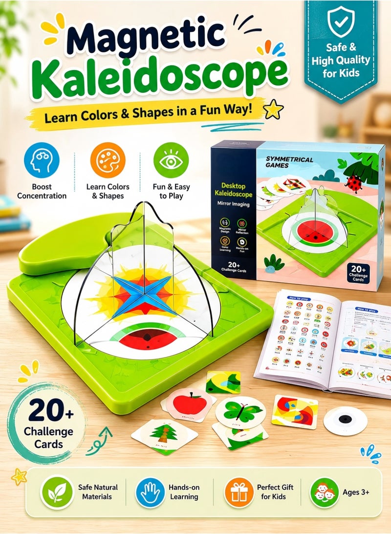 Saudi Select Educational Kaleidoscope Toy for Kids - Fun Symmetrical Learning Game & Early Development - Image 1