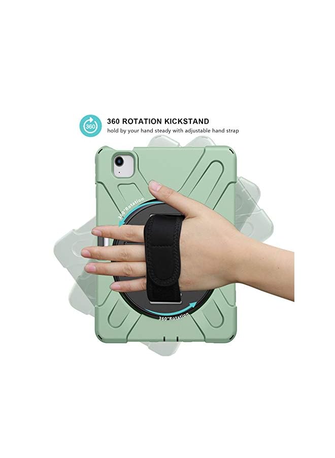 Procases Ipad Air 4 Rugged Case 10.9 Inch 2020 Ipad Air 4Th Generation Case, Heavy Duty Shockproof Rotating Kickstand Protective Cover For 2020 Ipad Air 10.9" 4Th Gen A2316 A2324 A2325 A2072 -Green - Image 2