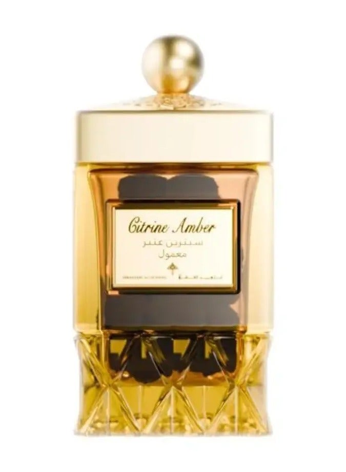 IBRAHEEM AL.QURESHI Mabsous Citrine Amber