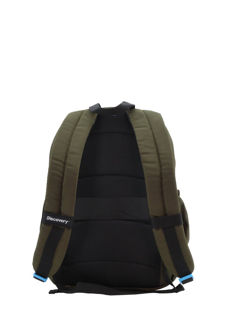 Discovery ICON Backpack 16.2L Khaki, Durable Lightweight Multi Compartment Travel Bag, Padded Laptop/Tablet Pocket RFID, Adjustable Strap With Luggage Fix Strap, Men Women School Outdoor - pzsku/Z0188C0C631EE1043AA1AZ/45/_/1721990430/235a2295-63a6-4f37-852b-67143221a75f