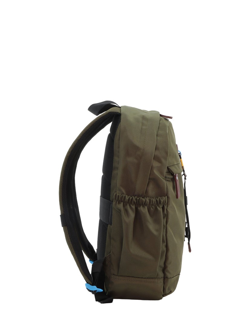 ديسكفري حقيبة ظهر ديسكفري آيكون . لتر كاكي، متينة وخفيفة الوزن متعددة الجيوب للسفر، جيب مبطن للابتوبالتابلت بتقنية ، حزام قابل للتعديل مع حزام تثبيت للأمتعة، للرجال والنساء للمدرسة والاستخدام الخارجي - Image 4