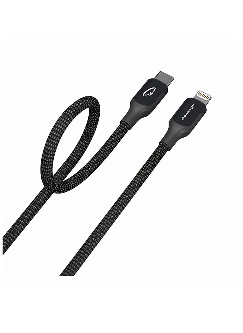 Goaltage - 35W USB-C To Lightning Fast Charging Cable 480 MB Data Transfer 120CM Model CA01 - Image 1