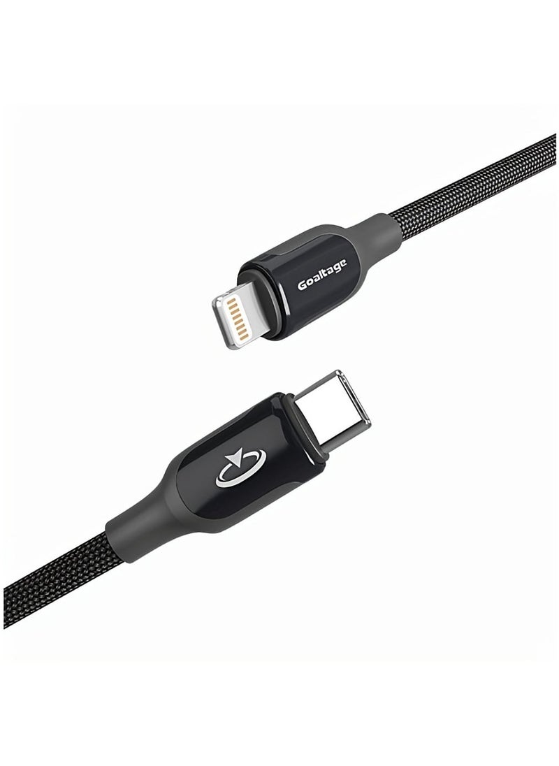 Goaltage - 35W USB-C To Lightning Fast Charging Cable 480 MB Data Transfer 120CM Model CA01 - Image 1