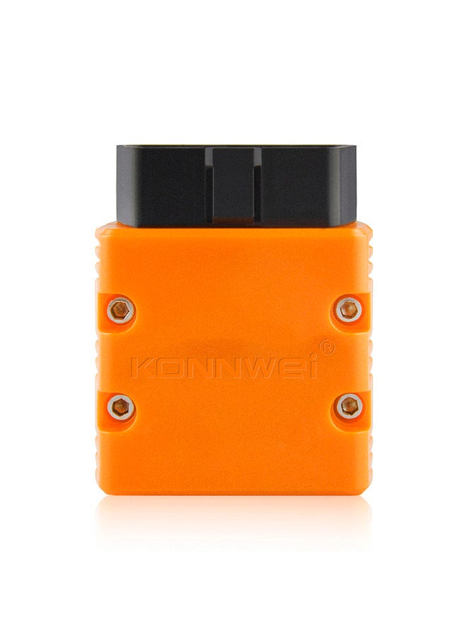 Konnwei - KW902 Mini BT 5.0 Wireless OBD-II Car Auto Diagnostic Scan Tools Car Detector Tester Scanner for IOS Android System - Image 1