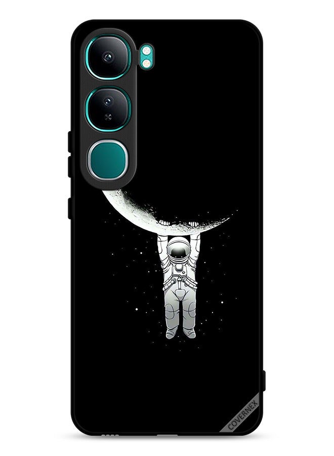 Covernex vivo Y300 5G Protective Case Cover Astronaut Hanging On Moon Photographic Print - Image 1