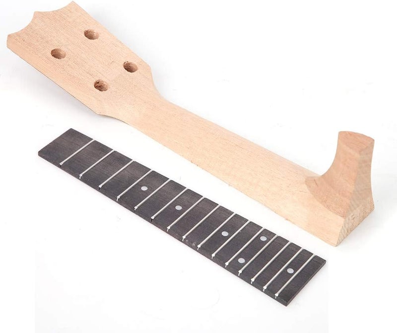 OUKA Ukulele Neck, Okoume Wood Ukulele Neck & Rosewood Fingerboard Musical Instrument Accessories (21 Inch) - Image 2