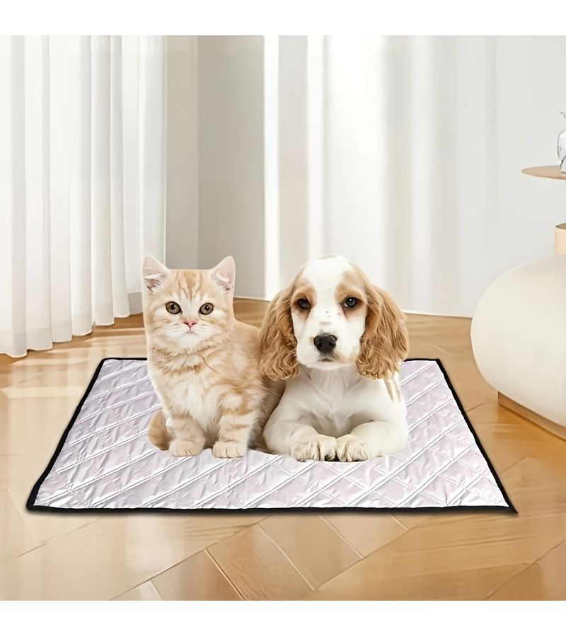 Non Stick Pet Hair Dog Mat With Cooling And Padding All Season Moisture Proof Sleeping Pad For Cats And Dogs 47 24 27 56 Inch - Image 1