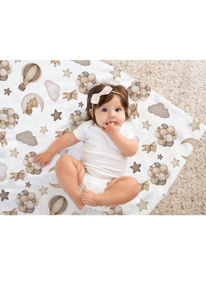 Buerhanerry Bear Baby Blankets (Brown) - Image 5
