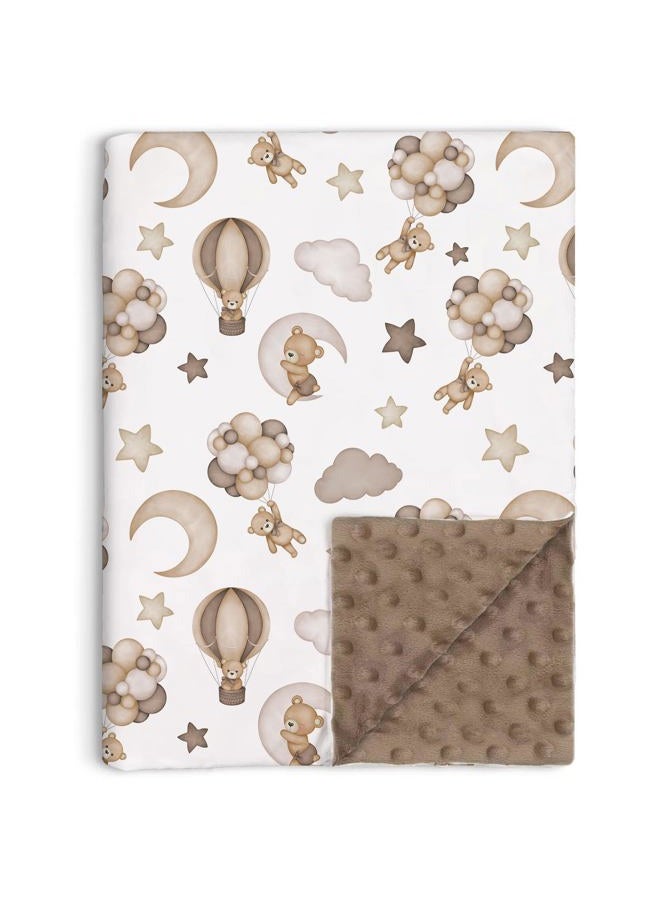 Buerhanerry Bear Baby Blankets (Brown) - Image 1