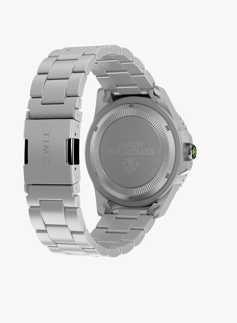 Timex Expedition North® Anchorage SST Black Dial SST Bracelet TW2W41900 Men's Watch - Image 3
