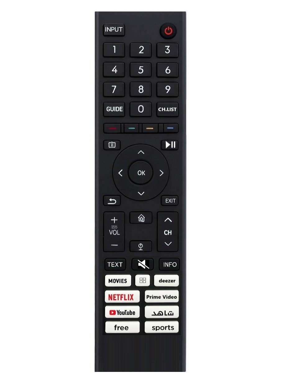 Replacement Remote Control For Super General Smart LCD LED TV (Type 3)