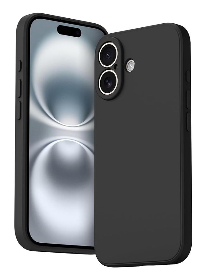 Liquid Silicone Full Cover Case for iPhone 16 Plus - Image 1