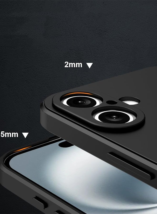 Liquid Silicone Full Cover Case for iPhone 16 Plus - Image 2