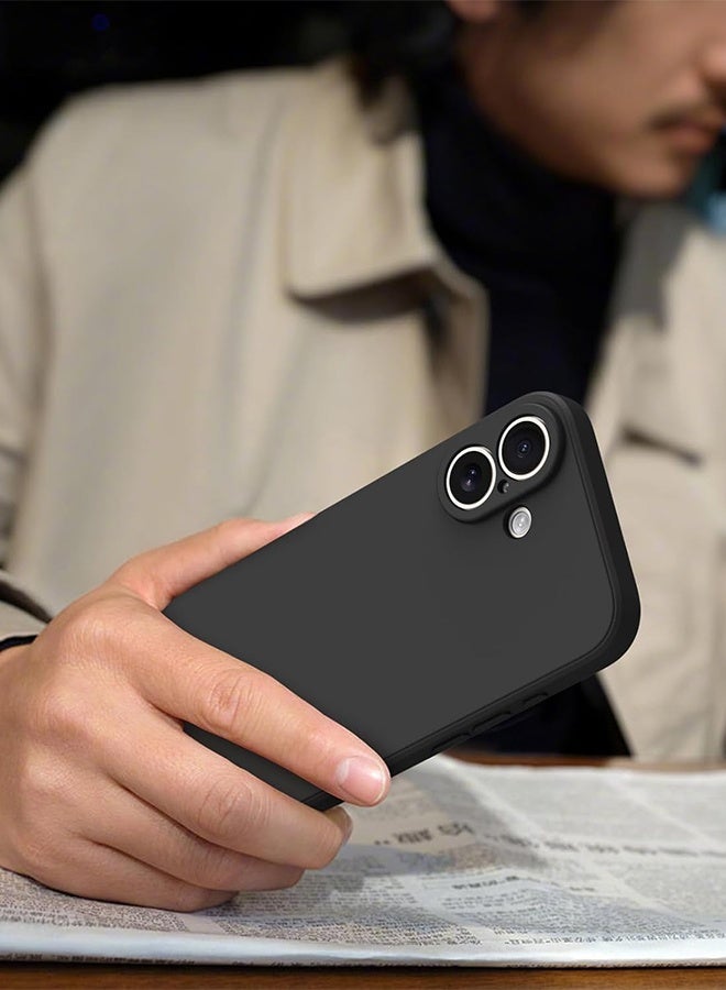 Liquid Silicone Full Cover Case for iPhone 16 Plus - Image 4