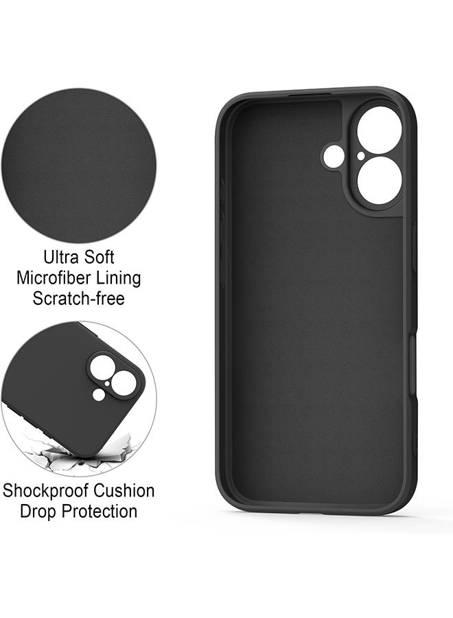 Liquid Silicone Full Cover Case for iPhone 16 Plus - Image 5