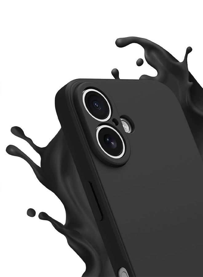 Liquid Silicone Full Cover Case for iPhone 16 Plus - Image 3