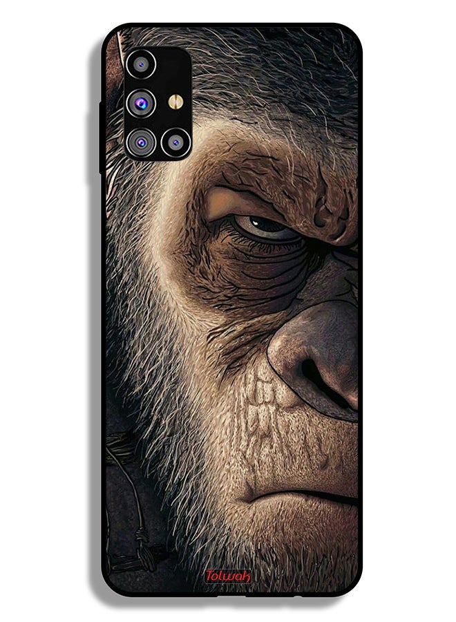 Tolwak Samsung Galaxy M31s Protective Case Cover King Kang - Image 2