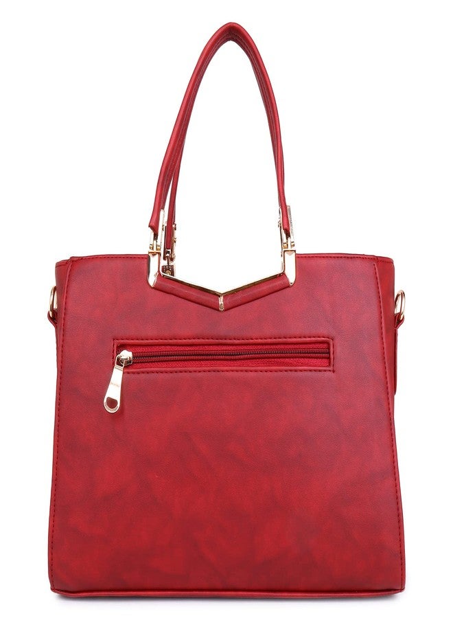 digNity Hand bag for women Synthetic Leather Cross body Ladies purse adjustable Satchel travel (Gajri) - Image 2