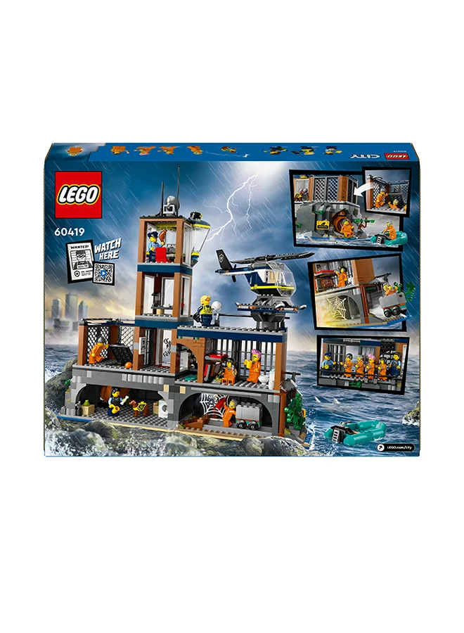 ليغو لعبة بناء جزيرة السجن التابعة للشرطة 60419 من LEGO® City