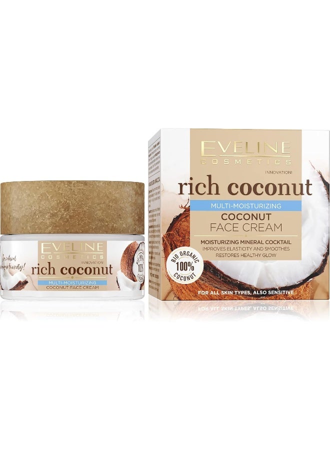 Rich Coconut Multimoisturizing Face Cream