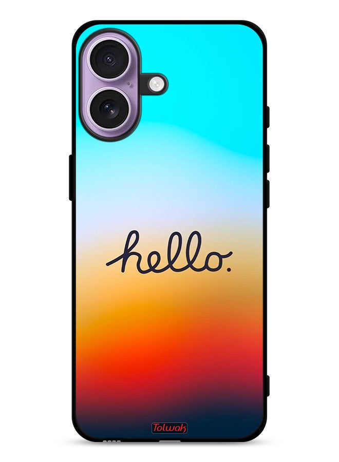 Tolwak Apple iPhone 17 Protective Case Cover Hello - Image 1